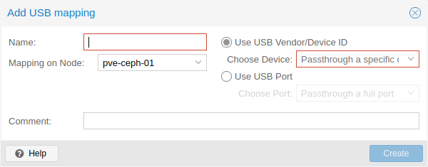 USB 资源映射